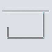 Боковая стенка 90 см Radaway Euphoria Walk-in W5 90 383151-01-01 стекло прозрачное