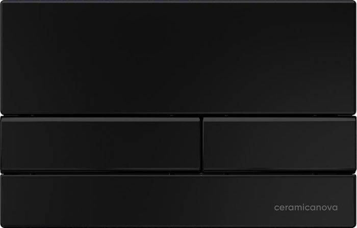 Комплект инсталляция с подвесным унитазом Ceramica Nova Play CN3001_1002B_1000 с сиденьем микролифт и черной клавишей смыва