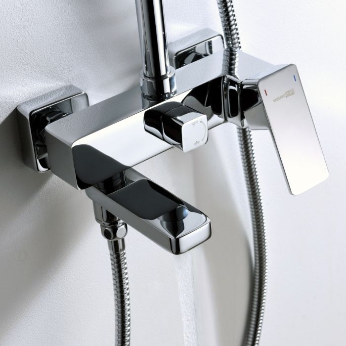 Душевая стойка WasserKRAFT A17701, хром