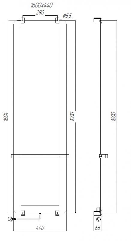 Смеситель Am.Pm Sense F7550064 для ванны c душем