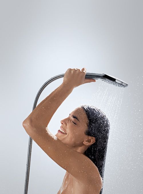 Ручной душ Hansgrohe Raindance Select E 120 Air 3jet 26520140, шлифованная бронза