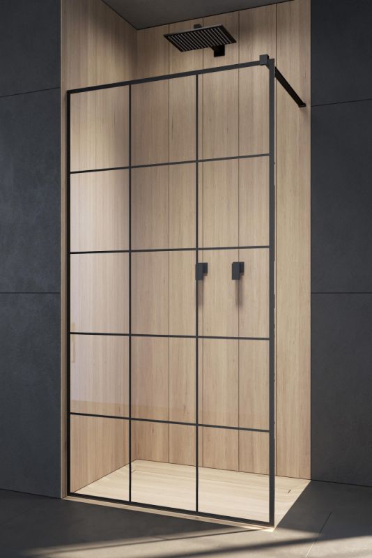 Душевая перегородка 70 см Radaway Modo II New Black 70 Factory 389074-54-55 стекло factory