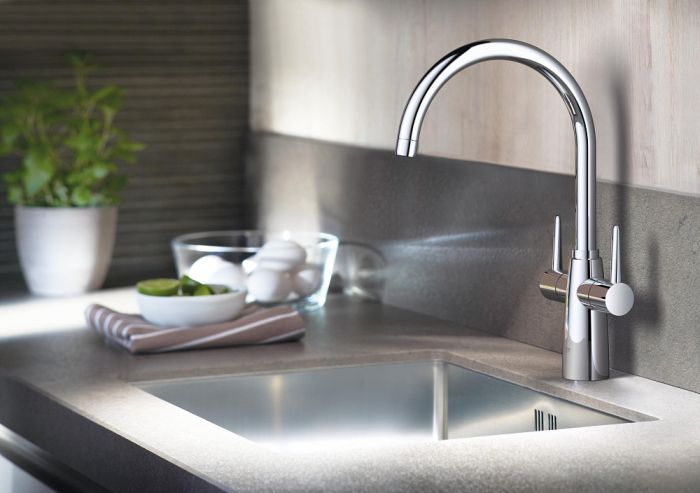 Смеситель для раковины Axor Urquiola 11043000, хром