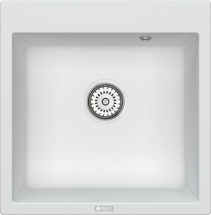 Мойка кухонная Point Арбель 51 PN3001W, белый