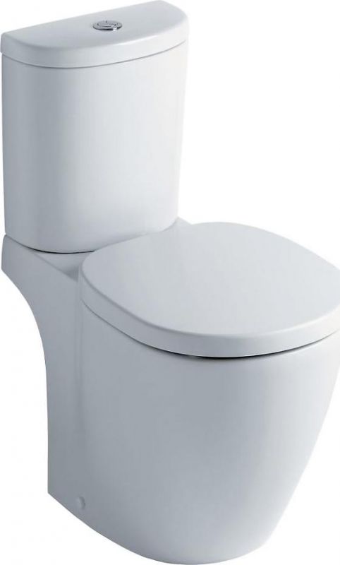 Унитаз-компакт Ideal Standard Connect E781801 с функцией биде и бачком E785601 подвод снизу бачка