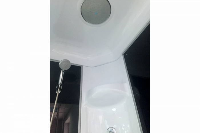 Душевая кабина 120х80 см Royal Bath BP RB8120BP6-BT-CH-R стекло прозрачное