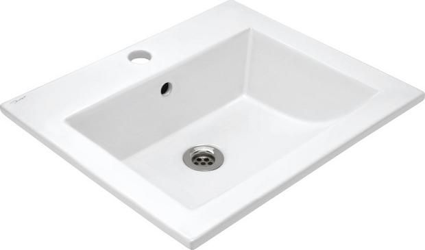 Раковина 51 см Jaquar Kubix-F KUS-WHT-35601