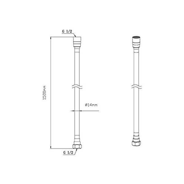 Душевая система Vincea VSFW-4211CH, хром