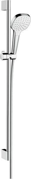 Душевой гарнитур Hansgrohe Croma Select E 1jet 26594400, белый/хром