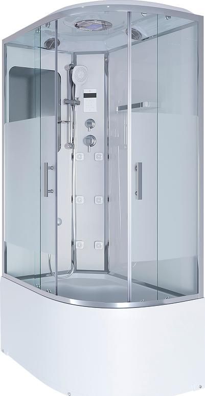Душевая кабина Niagara Ultra 120x80 NG-310-01L 3100164L левая, профиль хром, стекло прозрачное с полосой
