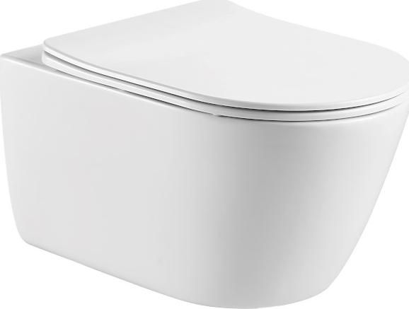 Комплект инсталляции AM.PM Pro M I012704.8001 с подвесным унитазом Aquatek Оберон AQ1363W-00 + крышка-сиденье с микролифтом