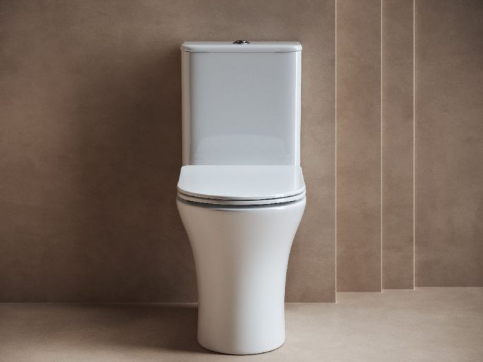 Унитаз-компакт Ceramica Nova Fortuna CN9001 с бачком и сиденьем микролифт, белый