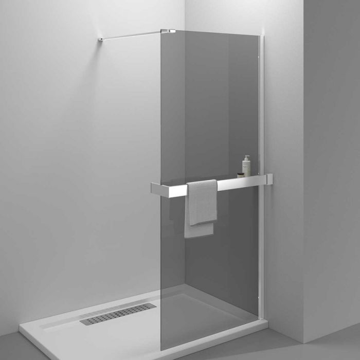 Душевая перегородка Vincea Walk-In HR VSW-4HR800CG 80 см, хром, стекло тонированное