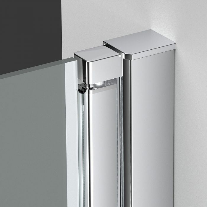 Душевая дверь Vincea Alpha VDP-3AL900CL 90x195 см, хром, стекло прозрачное