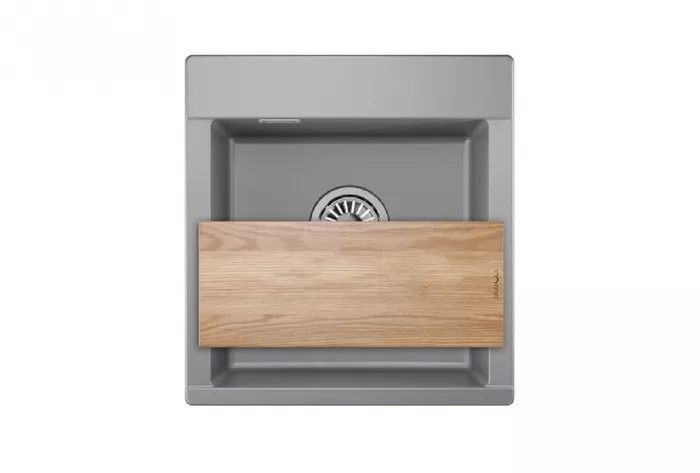Кухонная мойка Granula ES-4701 4701, Алюминиум серый