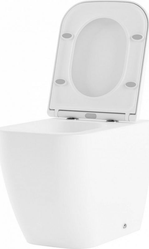 Приставной унитаз Lavinia Boho One 33020050 с сиденьем микролифт, белый