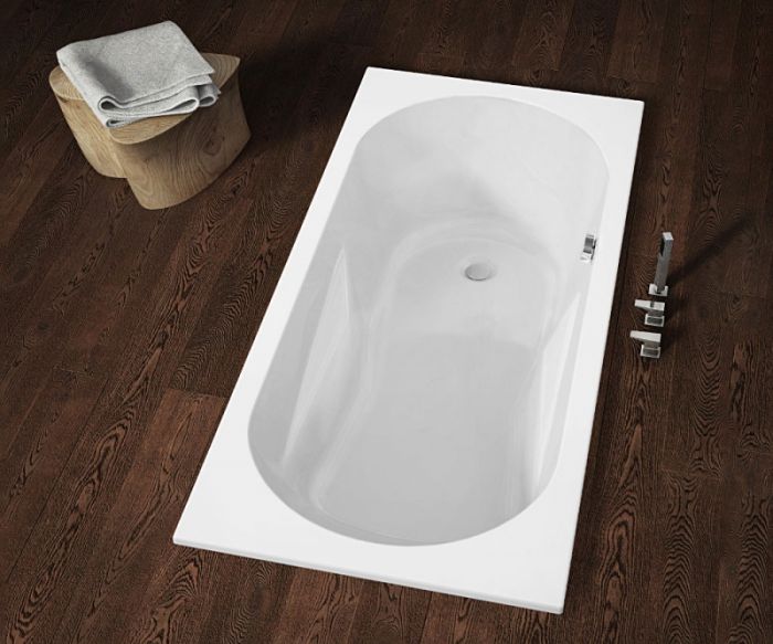 Акриловая ванна Riho Lazy 170x75 B078001005 без гидромассажа