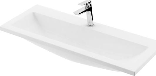 Тумба с раковиной Ravak Clear 80 белая
