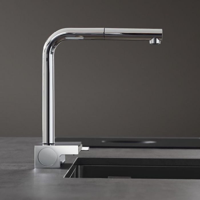 Смеситель для кухни Hansgrohe Aquno Select M81 73830000, хром
