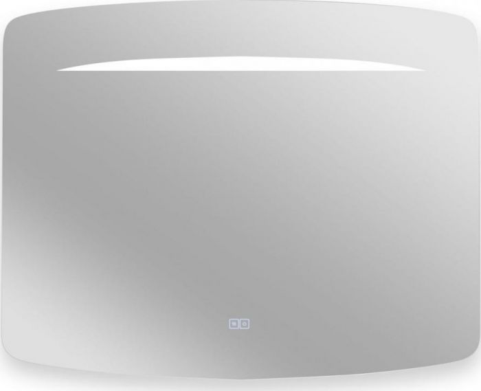 Зеркало Art&Max Gina AM-Gin-1000-700-DS-F-H с подсветкой, белый