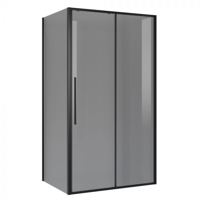 Душевое ограждение Niagara Nova NG-85-14TB-TB90-34 стекло тонированное, профиль черный