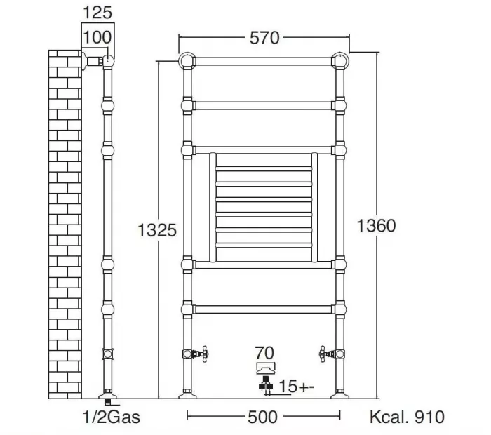 Раковина 60 см Roca Victoria 32782100Y