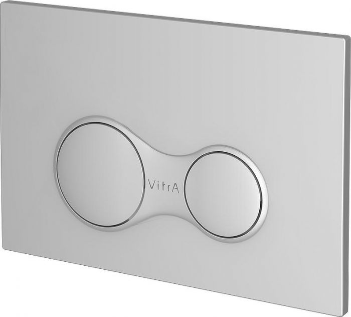 Клавиша смыва Vitra Sirius 740-0485, хром матовый