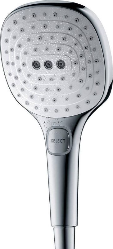 Ручной душ Hansgrohe Raindance Select E 120 Air 3jet 26520140, шлифованная бронза