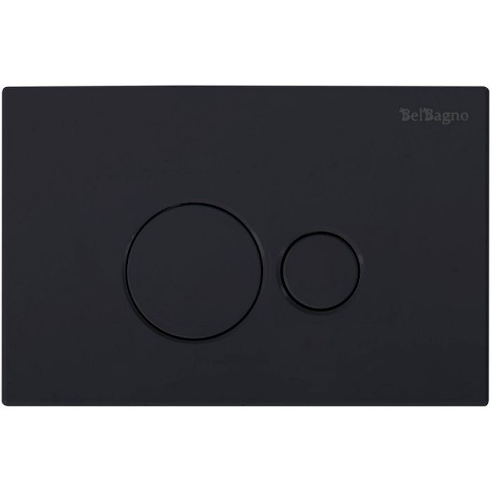 Инсталляция для подвесного унитаза BelBagno BB026/BB084NERO с черной матовой клавишей смыва
