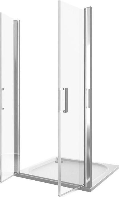 Душевая дверь в нишу 90 см Good Door Fantasy SD-90-C-CH ФА00020 стекло прозрачное