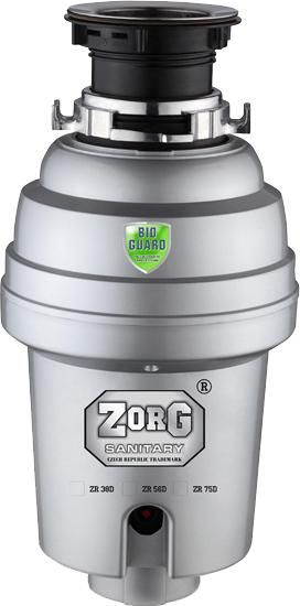 Комплект Кухонная мойка Ulgran U-406-310 серый + Измельчитель отходов Zorg Inox D ZR-38 D