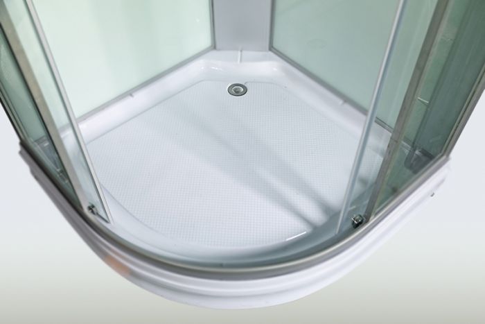 Душевая кабина WeltWasser WW500 Emmer 11015 110x110 10000003286, профиль хром, стекло прозрачное