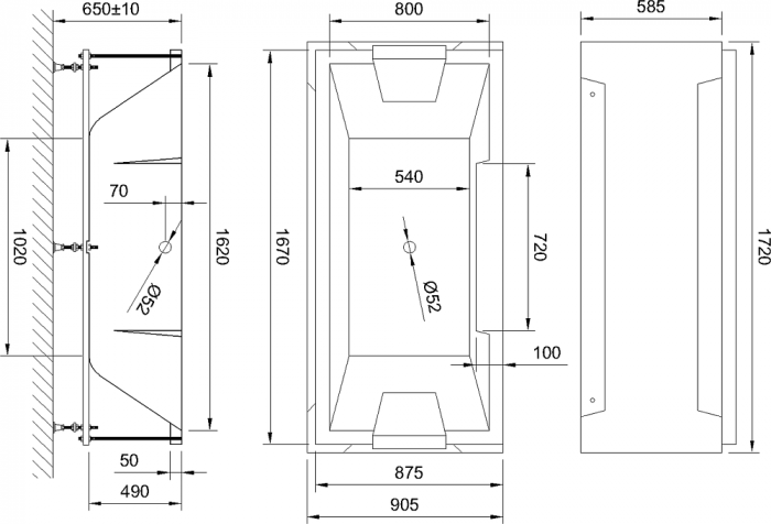 Акриловая ванна Royal Bath Triumph 172х90.5 RB 665101 RB665101SB