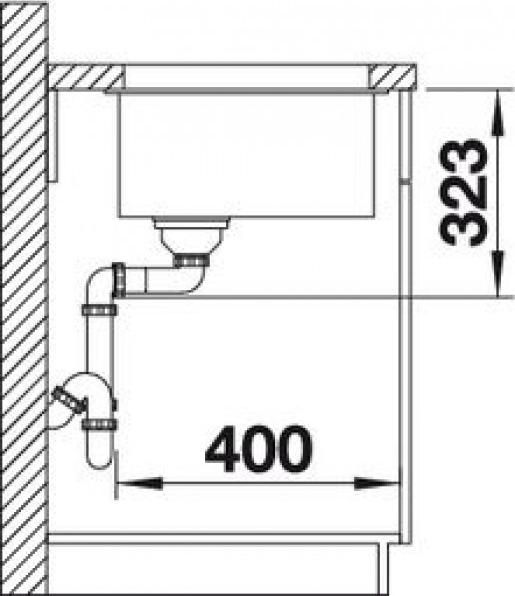 Кухонная мойка Blanco Subline 700-U Level 523542 белый