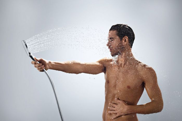 Ручной душ Hansgrohe Raindance Select E 120 Air 3jet 26520140, шлифованная бронза