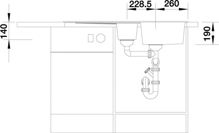 Кухонная мойка Blanco Zia 6 S 514742 белый