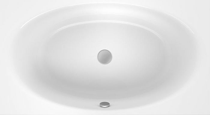 Стальная ванна Bette Eve 6042-000 PLUS 180x100 см с шумоизоляцией