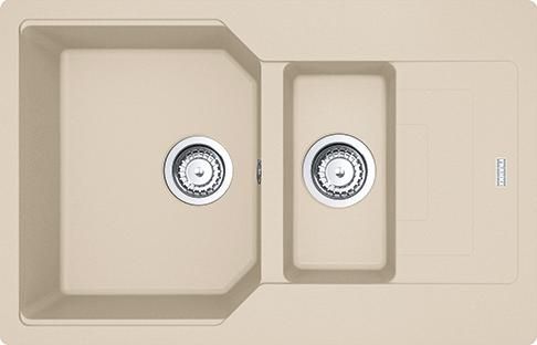 Кухонная мойка 78 см Franke Urban UBG 651-78 3,5" 114.0595.467, бежевая