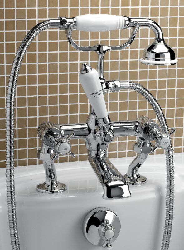 Смеситель Devon&Devon Coventry MARF20/BCR на борт ванны