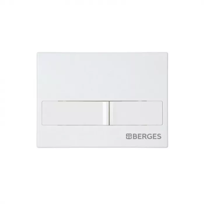 Комплект Berges: инсталляция NOVUM525 043308, кнопка L1 белый, VENTAS Rimless, сиденье дюропласт Ventas Slim SO, микролифт, быстросьем