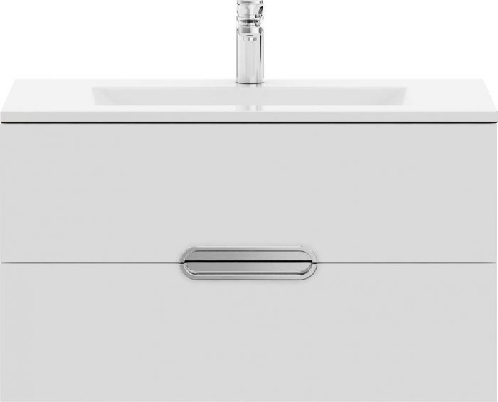 Тумба с раковиной Am.Pm Spirit 80 M70FHX0802WG33 белый глянец