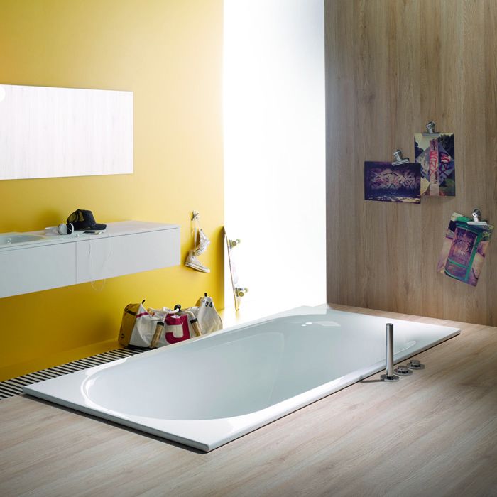 Ванна Bette Comodo 1251-000 PLUS 180х80х45 см, белый