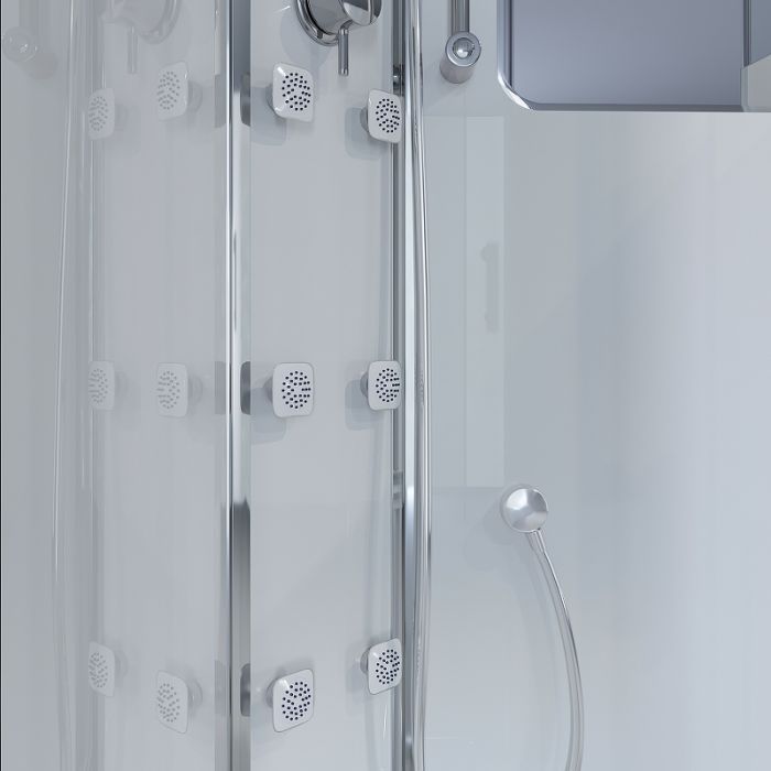 Душевая кабина Niagara Ultra 100x100 NG-302-01 3020164, профиль хром, стекло прозрачное