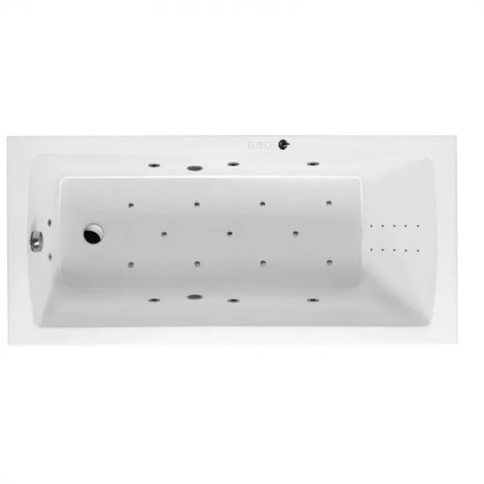Акриловая ванна Excellent Aquaria 170х75 WAEX.AQU17.ULTRANANO.CR хром, белый