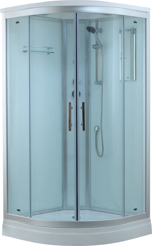Душевая кабина Timo Standart 90x90 T-6609 S, профиль серебро, стекло прозрачное