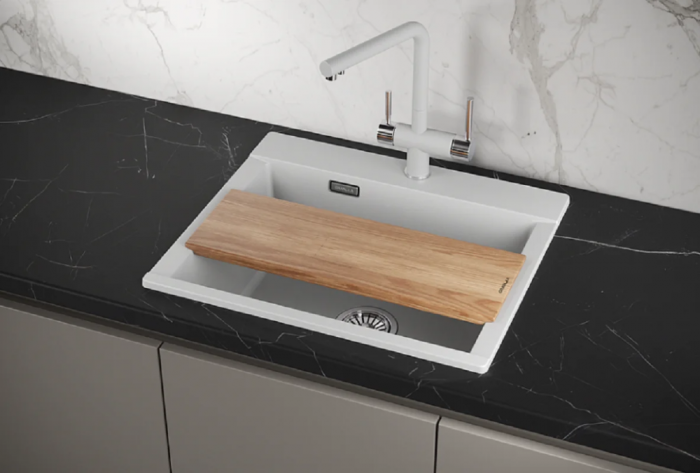 Кухонная мойка Granula ES-5804 5804, Арктик белый