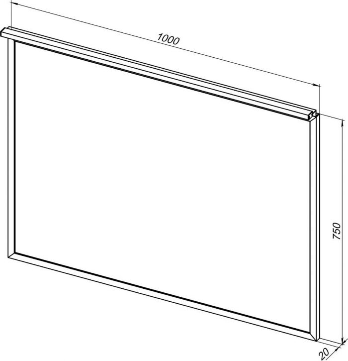 Зеркало Allen Brau Priority 100 1.31017.BB, черный
