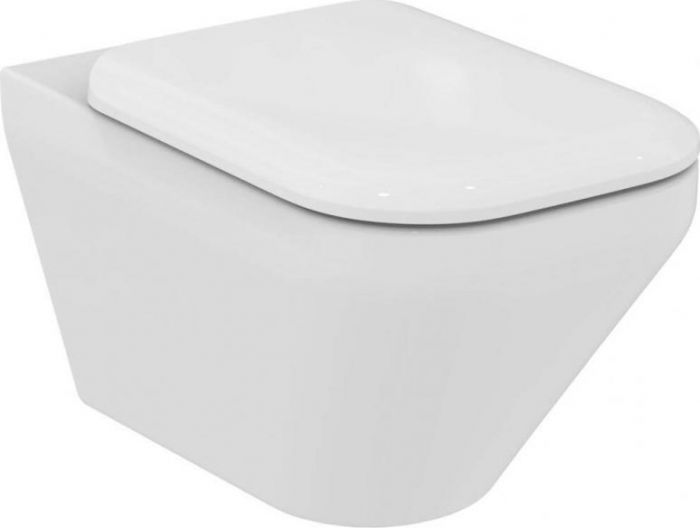Подвесной унитаз Ideal Standard Tonic II K316501 с крышкой-сиденьем микролифт