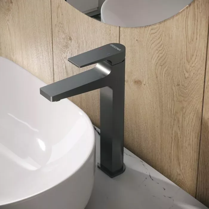 Смеситель для раковины WasserKRAFT Tauber 6400 6445 серый