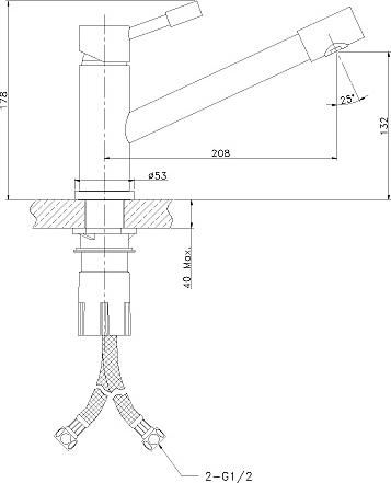 Смеситель Lemark Expert LM5072S для кухонной мойки